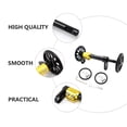 thumbnail image 4 of FRCOLOR Bike Telescopic Bar 1 Set Bike Rear Cargo Rack Telescopic Rod Compatible for Brompton Folding Bike,5.43"X0.87"X1.99", 4 of 5