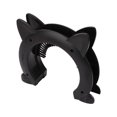 thumbnail image 3 of Porte pour Chat Intégrée Intérieure, Porte Creuse pour Chat avec Brosse de Toilettage pour Intérieur Extérieur, 3 of 8