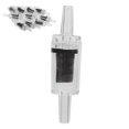 thumbnail image 3 of One Way Non-Return Check Valve, One Way Air Pump Check Valves Inner Hole Diameter 3mm/ 0.2in 10PCS Check Valves  For Daily For Home For Factory For Work Black, 3 of 8