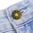 thumbnail image 2 of 12pcs 17mm Snap Jeans Buttons for DIY Jean Waist Extender Copper Little Star, 2 of 6