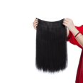 thumbnail image 2 of Fil Invisible Sans Clips Extensions de Cheveux Miracle Secrets Postiches Cheveux Synthétiques Soyeux, 2 of 6
