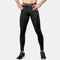 thumbnail image 5 of Mens Four Seasons Simple Exercise Tight Fitness Running Stretch Basketball Base Training Compression Pants Fitness Pants Pants, 5 of 5