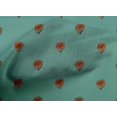 thumbnail image 4 of oneOone Cotton Cambric Fabric Floral Block Print Sewing Fabric BTY 56 Inch Wide, 4 of 4