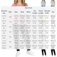 thumbnail image 4 of Qtocio Big Girls 2 Piece Outfits Solid Color Short Sleeve Tee Tops and Long Pants Casual Daily Style Lightweight Soft Summer Matching Set for Kids, 4 of 5