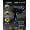 thumbnail image 5 of 3.1A Dual USB Car Charger 2 Port LCD Display 12-24V Cigarette Socket Lighter Fast Car Charger Power Adapter Car Styling, 5 of 5