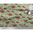 thumbnail image 3 of Soimoi Modal Satin Fabric Fish Cartoon Print Sewing Fabric Yard 42 Inch Wide, 3 of 3