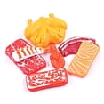 thumbnail image 4 of 80PCS Simulation Kitchen Toys For Children Cookware Bbq Pretend Cooking Play Miniature Food Kids Barbecue Set Educational Toy 27PCS(No Grill), 4 of 5