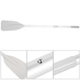 thumbnail image 1 of Peahefy Inflatable  Boat Paddle,High Toughness Inflatable Boat Dinghy Canoe Water Marine Sports Aluminium Alloy Oars 2pcs Paddle with 2Pcs Rod Set, 1 of 8
