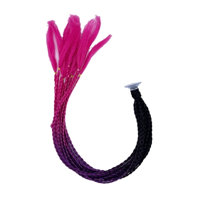 Braids Pigtails Motorcycle Helmet Braid Ponytail Motorbike Riding Helmetj