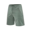 thumbnail image 2 of Sentmoon Mens Golf Shorts Breathable High Waist Running Shorts Straight Solid Color 2025 Summer Swim Trunks Side Pockets Stylish for Running Workout Green L, 2 of 6