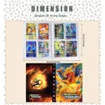 thumbnail image 2 of Trading Card Holder Card Album Binder, Trading Card binder, Present for Children, Folder Book Collectible Card Album, 4-Pocket with 30-Pages 240-Trading Cards Capacity-(PHL2), 2 of 5