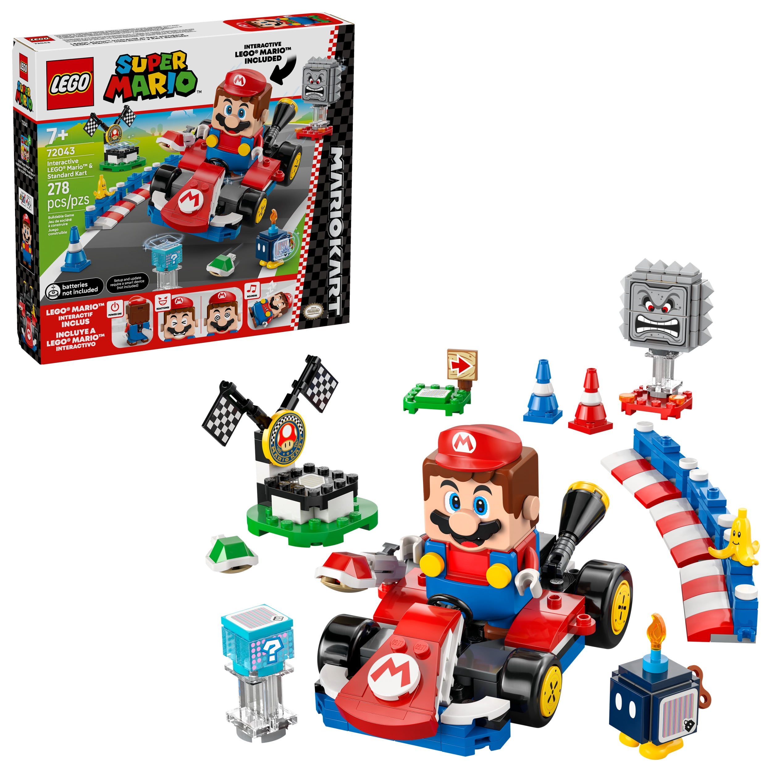 LEGO Super Mario: Mario Kart – Interactive LEGO Mario & Standard