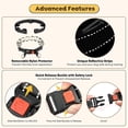 thumbnail image 4 of Prong Training Pinch Collar for Dogs with Removable Nylon Protector and Quick-Release Buckle, Extra Prongs for Large Medium Small Dogs XL, 4 of 7
