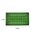 thumbnail image 3 of JUNWELLAmerican Football Field Soft Rug - Indoor/Outdoor Non-Slip Carpet for Living Room  Coffee Table  and Outdoor Use with Playful Sports Design Green, 3 of 8