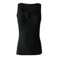 thumbnail image 5 of Timegard Womens Tank Tops Summer V Neck Slim Basic Tee Solid Color Casual Sleeveless Top Cami Shirts, 5 of 5