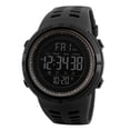 thumbnail image 5 of Maoww 1251 Mens Digital Sports Watch Waterproof Stopwatch Countdown Black Coffee, 5 of 5