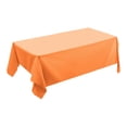thumbnail image 2 of HHBEAUTY Rectangle Vinyl Tablecloth, Waterproof Spillproof Plastic Backed Table Cloth, Wipe Clean Table Cover for Dining, Buffet Parties and Camping (54" x 72"), 2 of 7