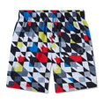 thumbnail image 2 of Speedo Boy's UV Protection Colour Block Redondo Volley 15" Swim Short - High Risk Red, Size XS, 2 of 2
