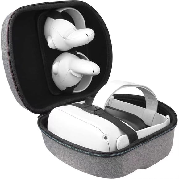 Tongliya 1 EVA Oculus Quest 2 VR Headset Shock Resistant Virtual Reality Travel Carrying Case Grey
