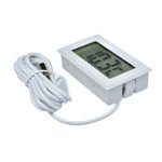 Button Battery Lcd Thermometer Digital Thermometer Freezer Moisture-Resistant. Temperature Control Accessories