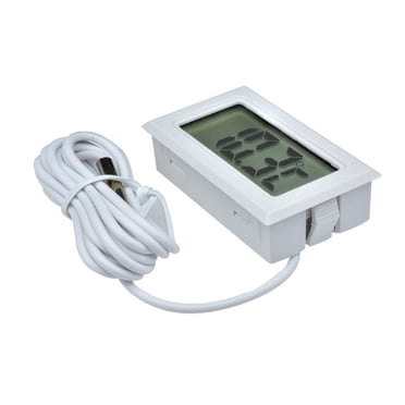 Button Battery Lcd Thermometer Digital Thermometer Freezer Moisture-Resistant. Temperature Control Accessories