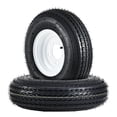 thumbnail image 1 of BeesClover Trailer Tire & Wheel Assembly Set of 2, 760LB Capacity for Utility & Boat Trailers, 1 of 8