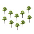 thumbnail image 4 of jiaping 10 Pieces Miniature Trees, Decorative Models for Toy Trains, Railway Scenes with 2 Pcs, 4 of 8