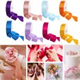 thumbnail image 2 of Satin Ribbon 1.5 Inch Width 99.5 Yards Single Faced Ribbons for Crafts Gift Wrapping Bouquets Birthdays Weddings Decorations, 2 of 8