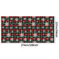 thumbnail image 3 of Wzzjkit Disposable Tablecloth PVC Christmas Print Tablecloth Table Party Decor, 3 of 7