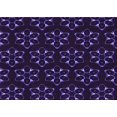 thumbnail image 1 of Ahgly Company Machine Washable Indoor Rectangle Transitional Deep Purple Area Rugs, 4' x 6', 1 of 7