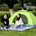 thumbnail image 4 of Tente de Camping Ultralégère avec Abris Sac de Transport pour Sac à Dos Voyage Randonnée, 4 of 8