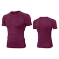 thumbnail image 4 of Kaemgyyd Compression Shirt Men Breathable Short Sleeve Slim Athletic Sports Undershirt Quick-Dry Stretch Running Workout Tops, 4 of 5