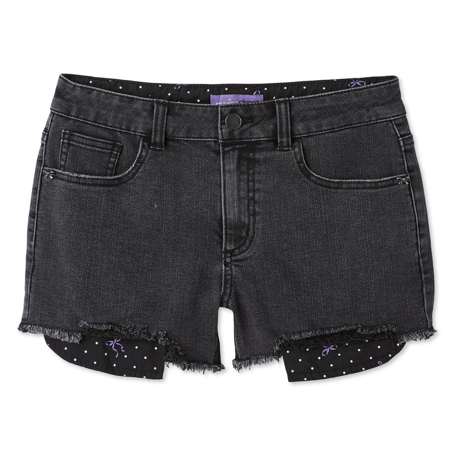 Short en denim avec ourlet déstructuré My Sister’s Closet pour filles