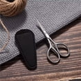 thumbnail image 4 of Stainless Steel Grooming Scissors - for Eyebrow/Nose Hair/Beard, Sharp Blades, Rust-Resistant, Facial Hair Trimming Kit 2-Pack, 4 of 8