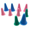 thumbnail image 1 of 20pcs Knitting Needles Point Protectors Silicone Knit Needle Needle Stoppers; Sewing Tip Covers Sewing Quilting Stoppers Random Color, 1 of 4