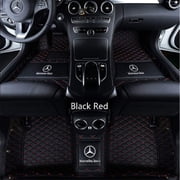 Mercedes-Benz GLC 2023-2026 5seats long axis Waterproof Leather Car Floor Mats Car Carpet