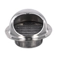 thumbnail image 2 of Stainless Steel Round Ventilation Grille for Efficient Bathroom Airflow, 2 of 7