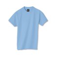 thumbnail image 1 of Hanes Beefy-T Boy`s T-Shirt, L, Light Blue, 1 of 1