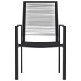 thumbnail image 2 of vidaXL 5 Piece Garden Dining Set Black, 2 of 4