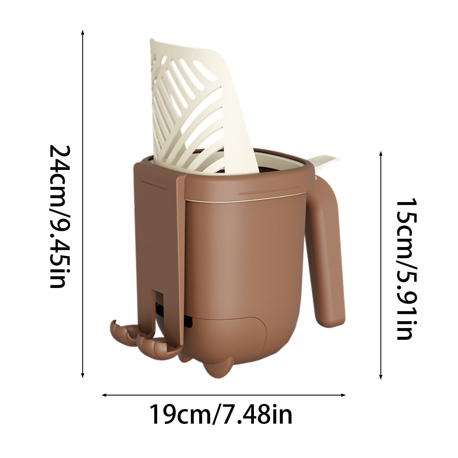 Cat Litter With Storage Bucket And Sand Leakage Function Self Cleaning Portable Cat Litter