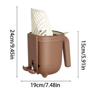 Cat Litter With Storage Bucket And Sand Leakage Function Self Cleaning Portable Cat Litter