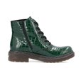 thumbnail image 2 of Bottes Rieker 78240-54 pour Femmes / Paris / Verni Vert / Bottines pour Femmes, 2 of 5