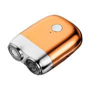 Wweixi Electric Shaver For Head Suction Portable Portable Beard Dry Wet Shaver For Men Water Electric Shaver Portable orange