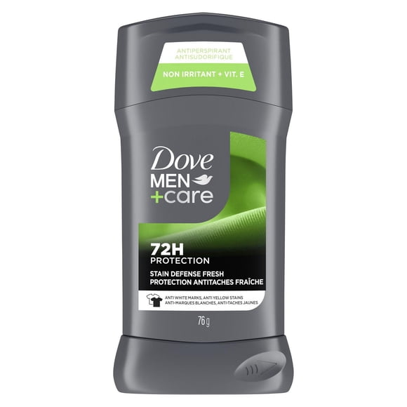 Dove Men+Care Antiperspirant Deodorant Stick 72H Protection Stain Defence Fresh, 76 g