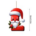 thumbnail image 3 of Birdeem Christmas Tree Decorations,26 Letters Christmas Tree Decoration Pendant Christmas Tree Ornaments Personalized Diy Christmas Ornaments Christmas Decoration Xmas Tree Hanging Decor Feature, 3 of 5