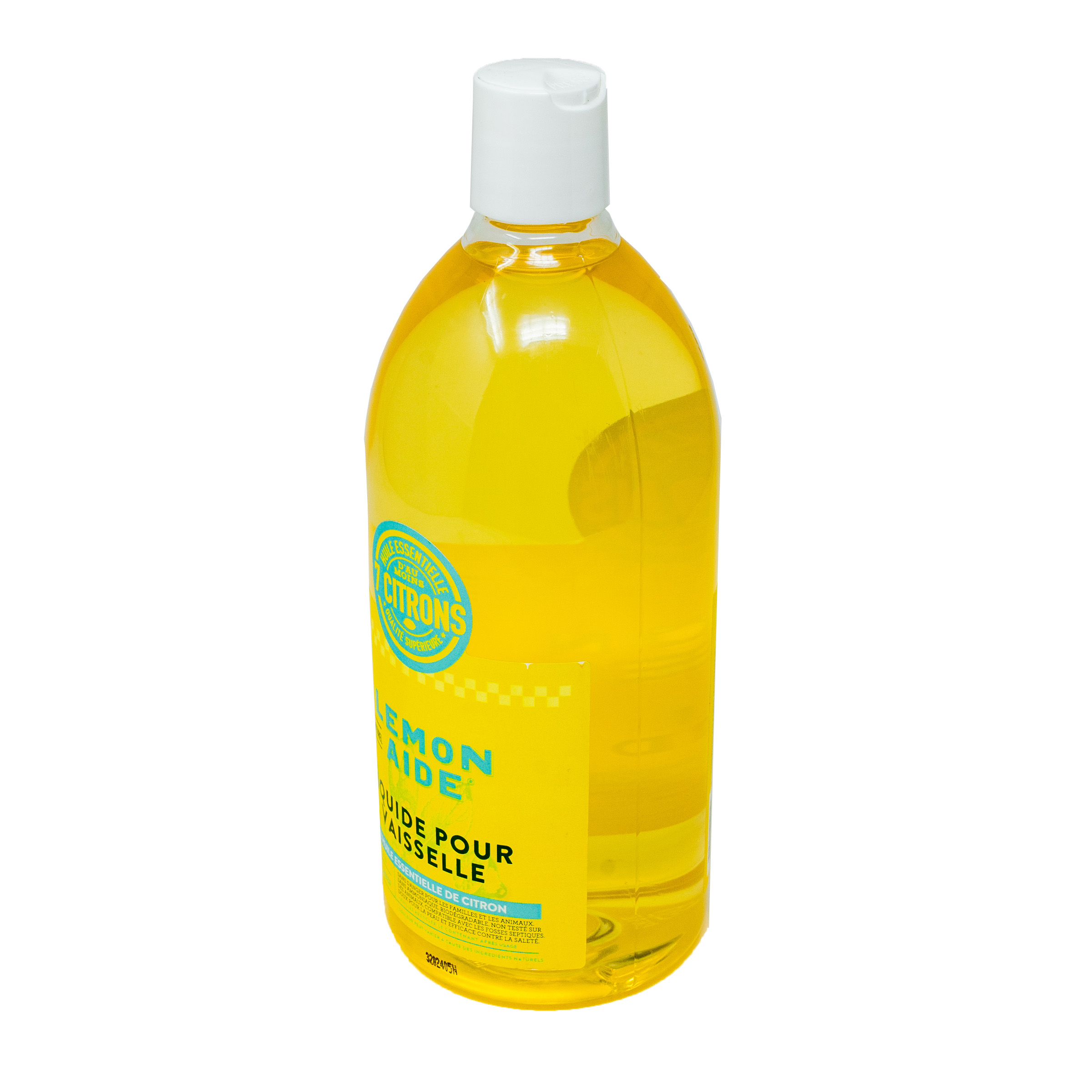 Lemon Aide Savon à vaisselle, Citron, 1L