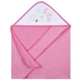 thumbnail image 3 of Parent’s Choice Hooded Towel and 5 Washcloths Set, Girl, 3 of 6