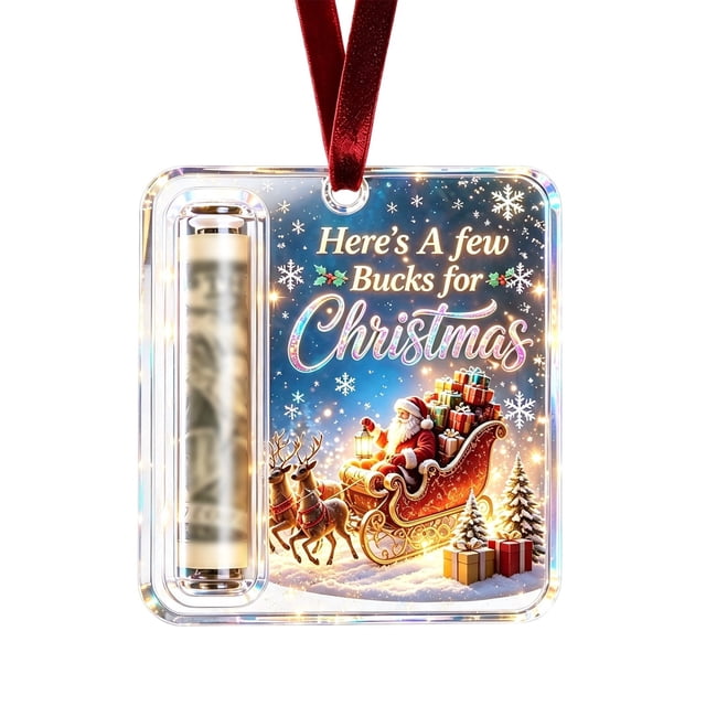 CJiaWei Christmas Holder Wallet Ornament For Gifting With Festive Holiday Design