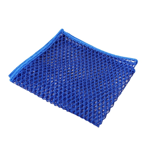 XZNGL Metal Dish Cloth Mesh Dish Cloth 30 cm x 30 cm Double Layer Non Scratch Kitchen Washing Rag for Dishes Pots Grills Stovetops