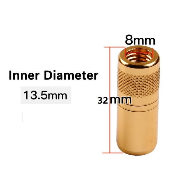 Fishing Landing Net Thread Adaptor for Landing Net DIY Refit Parts 10~15mm to M8